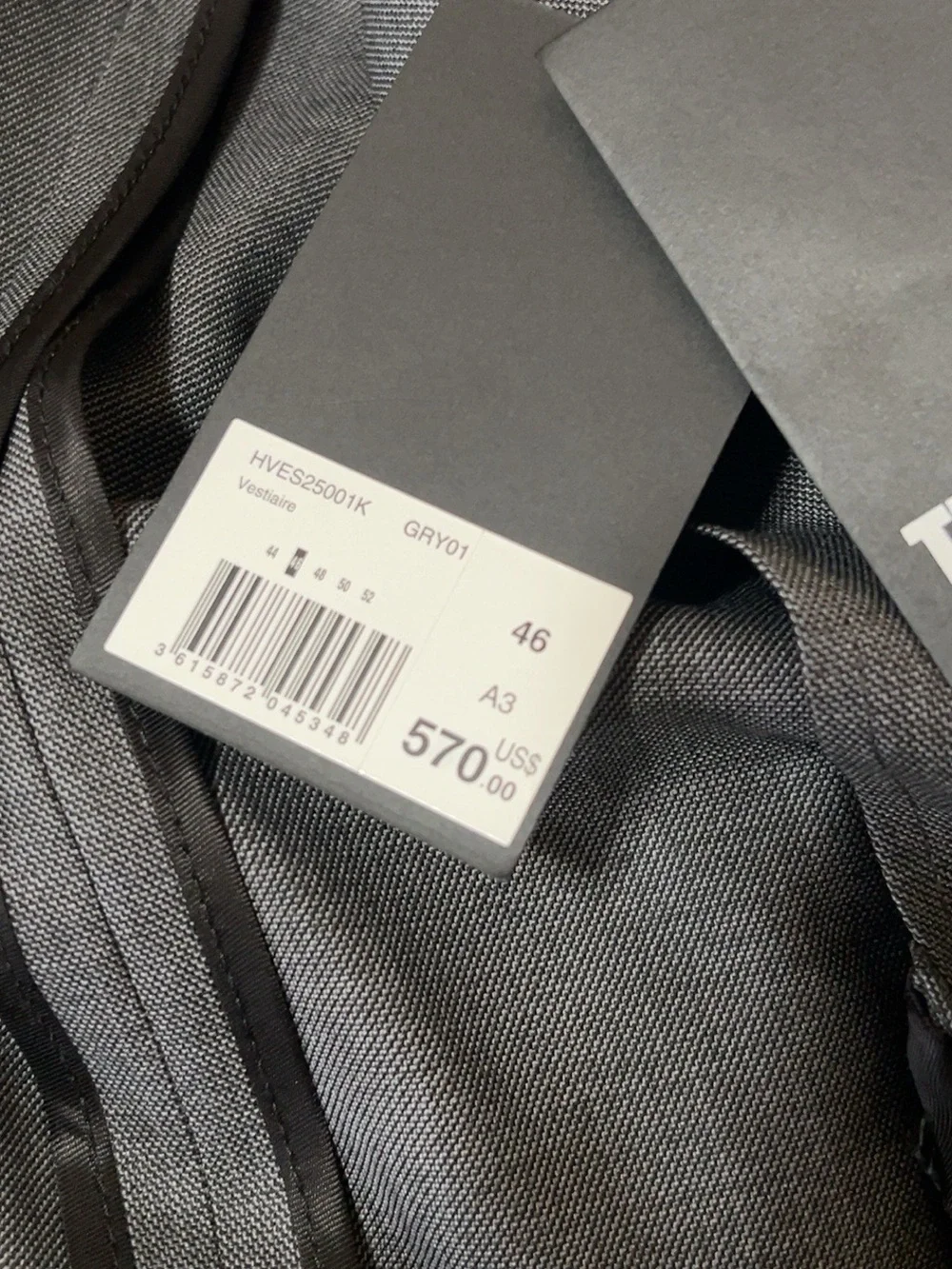 NWT The Kooples Gray Men’s Tailored Blazer EU 46 $570 MSRP